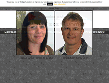 Tablet Screenshot of maler-luhmer.de